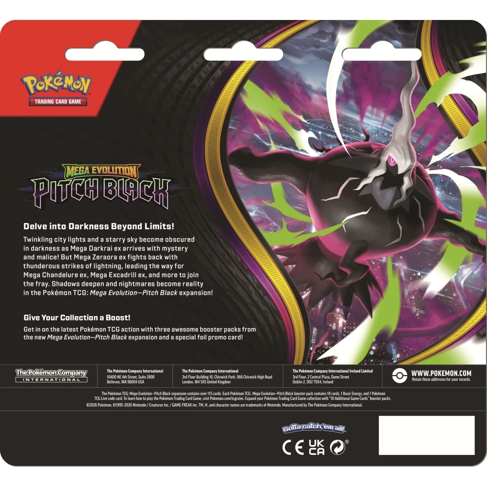 POKEMON TCG PITCH PACK X3 SOBRES ESPAÑOL - 2