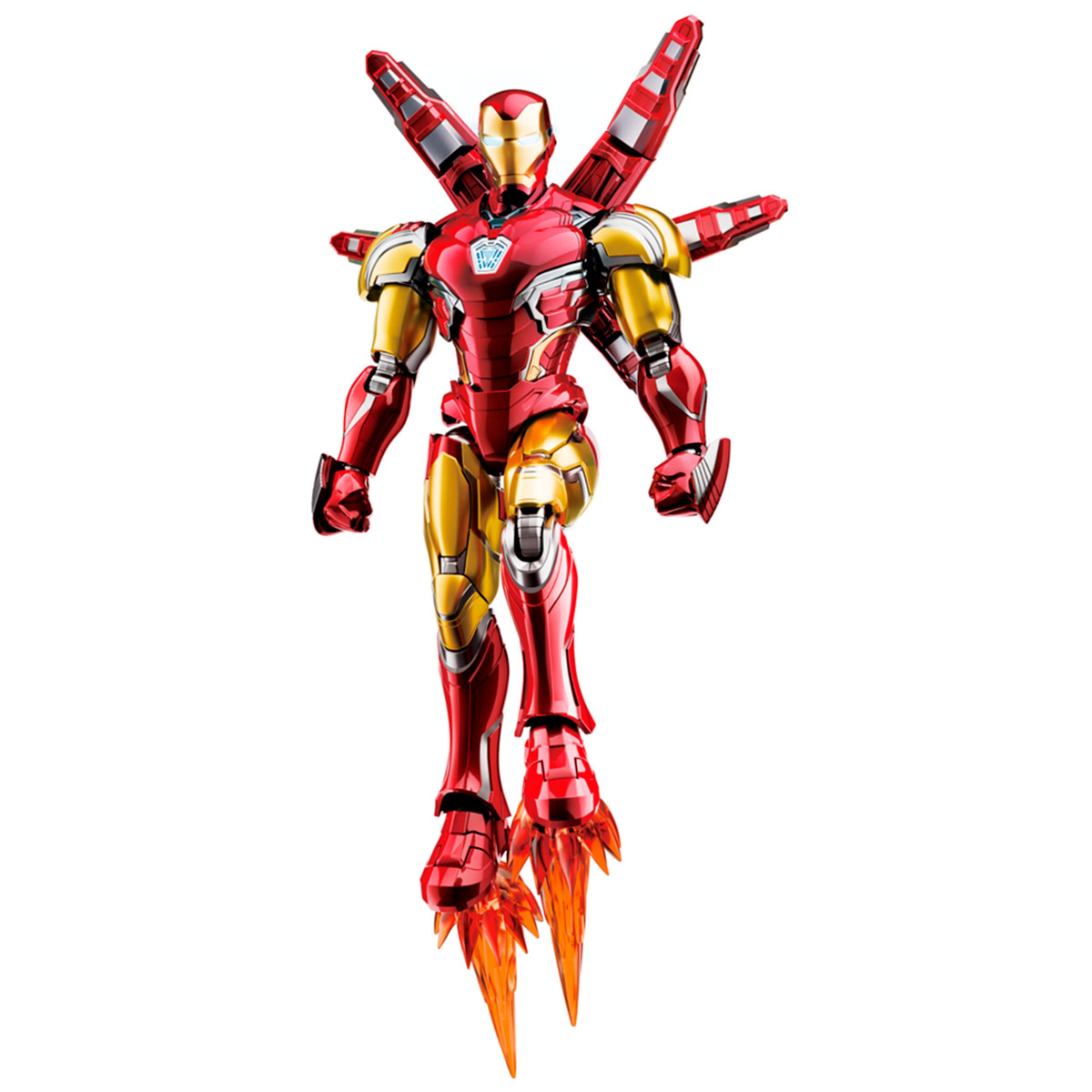 KIT FIGURA DE ACCION ARMABLE BLOKEES IRONMAN 167 PIEZAS - 3