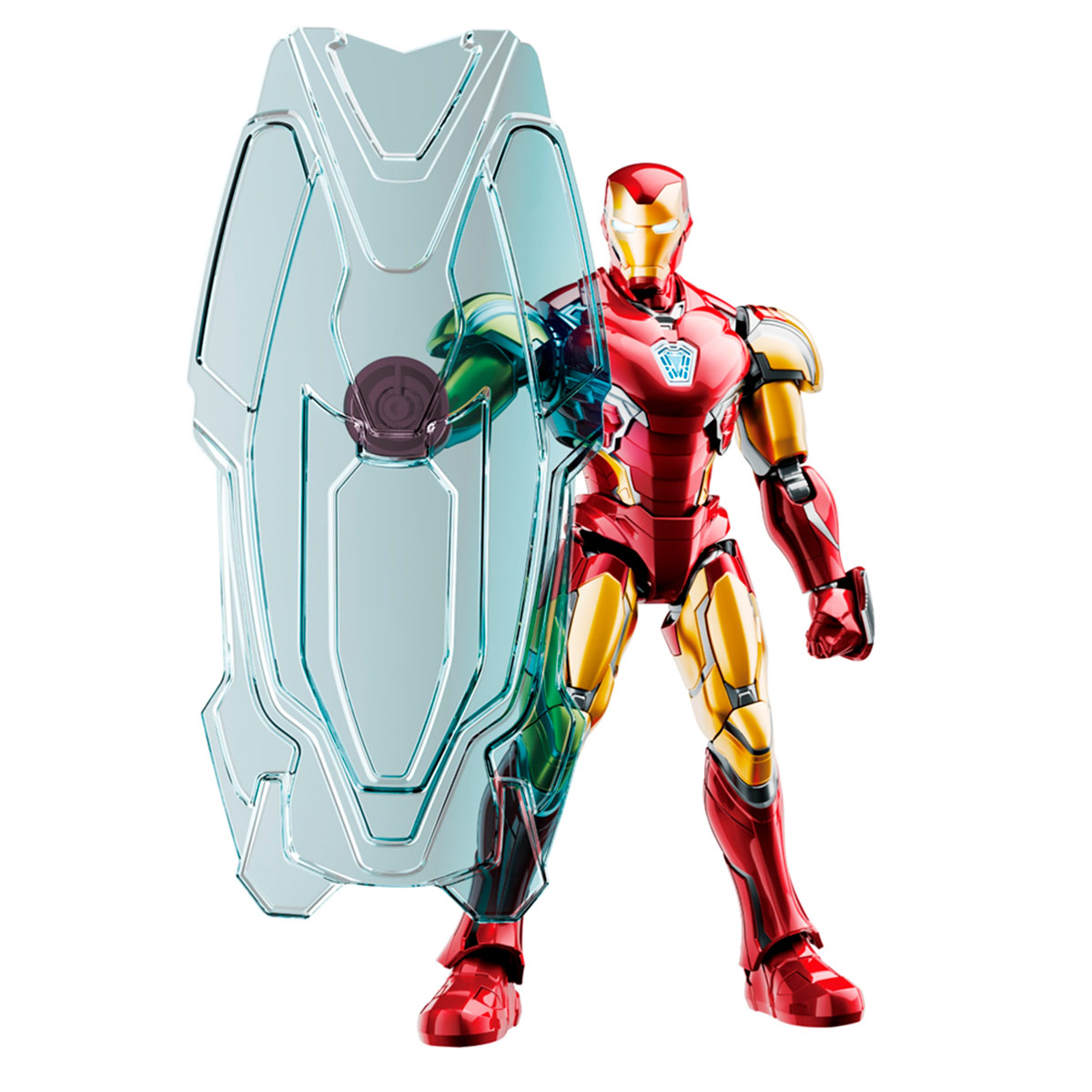 KIT FIGURA DE ACCION ARMABLE BLOKEES IRONMAN 167 PIEZAS - 5