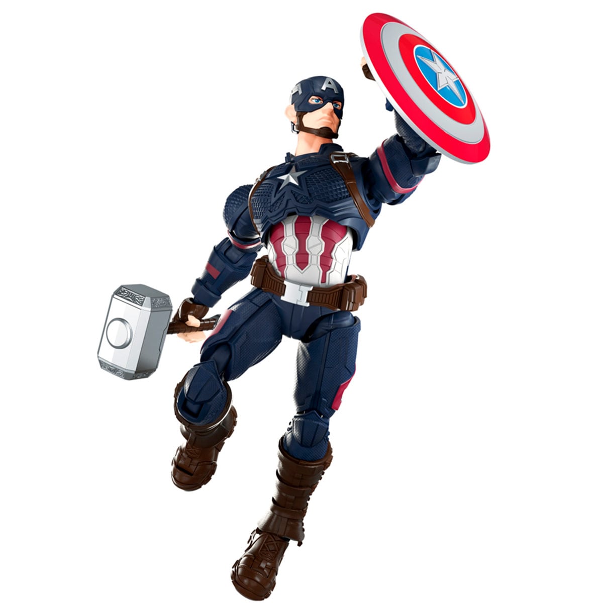 KIT FIGURA DE ACCION ARMABLE BLOKEES CAPITAN AMERICA 94 PIEZAS  - 1