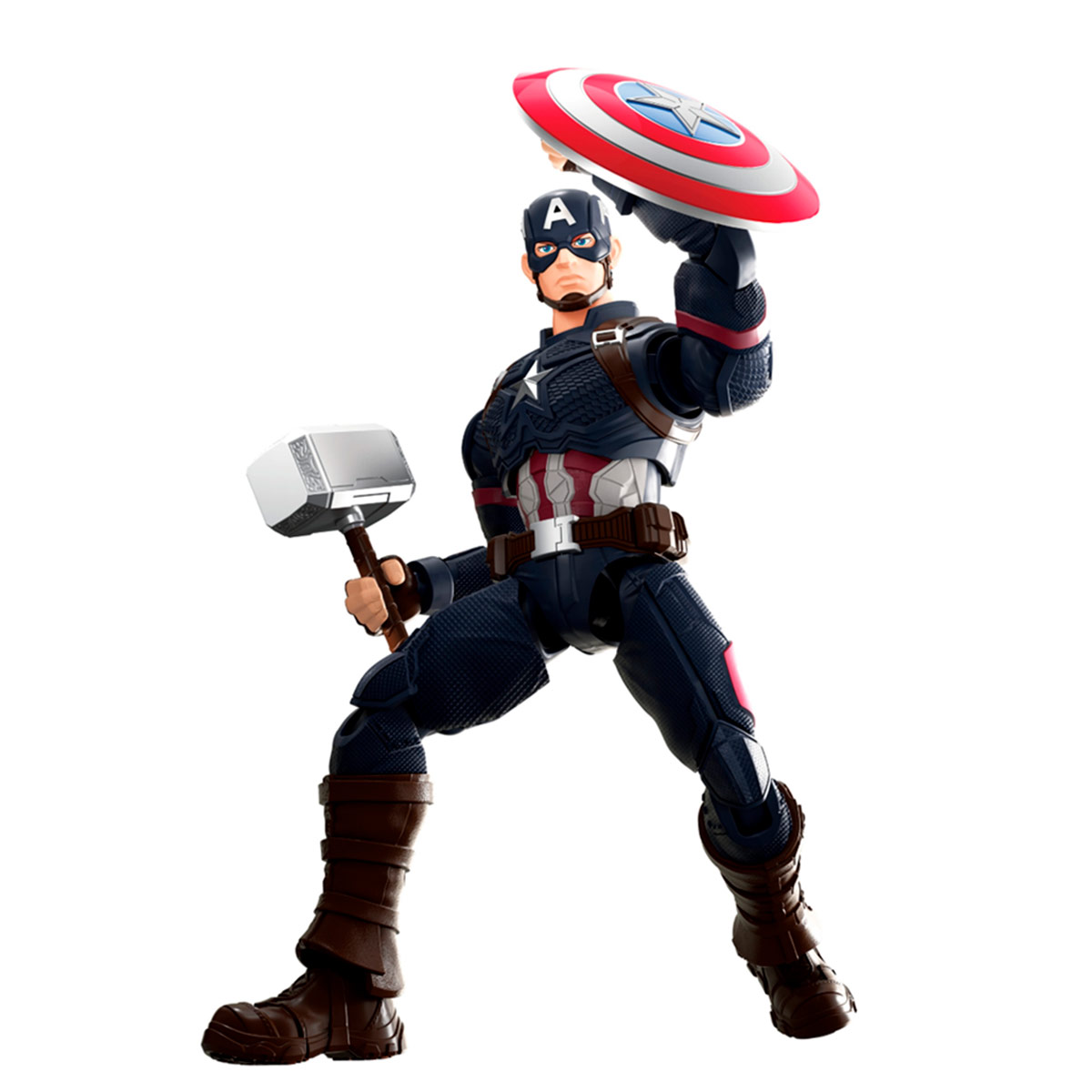 KIT FIGURA DE ACCION ARMABLE BLOKEES CAPITAN AMERICA 94 PIEZAS  - 2