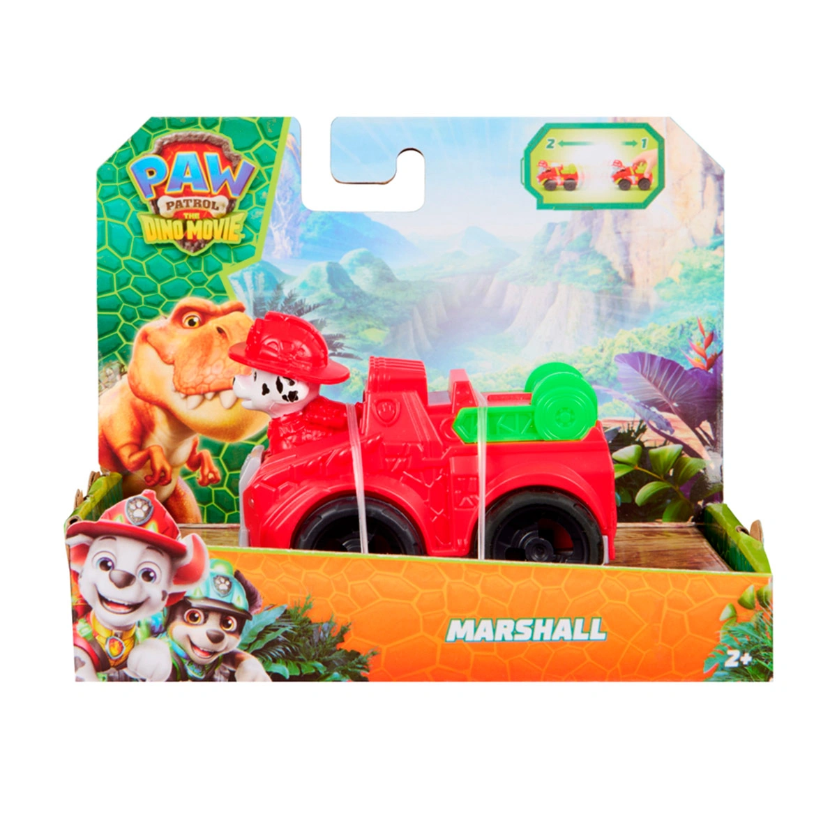 VEHÍCULO DE JUGUETE PAW PATROL PULL BACK PELÍCULA  - 2