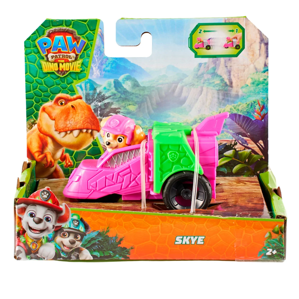 VEHÍCULO DE JUGUETE PAW PATROL PULL BACK PELÍCULA  - 4