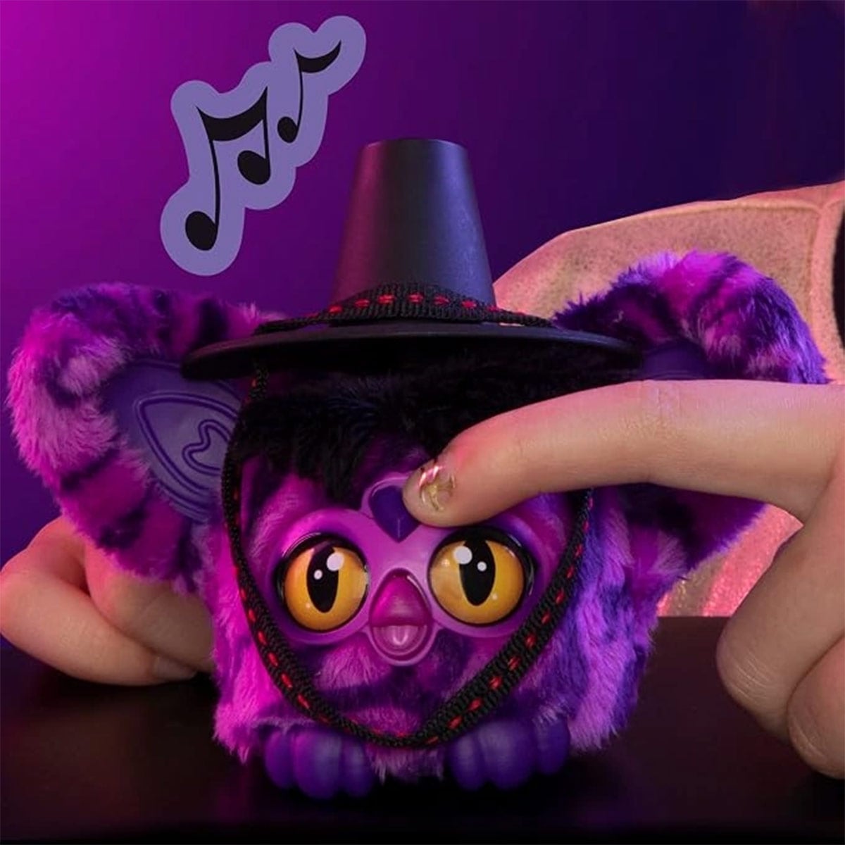MASCPTA ELECTRÓNICA COLECCIONABLE SAJA BOY DEMON FURBLET KPOP DEMON HUNTERS G4792  - 5