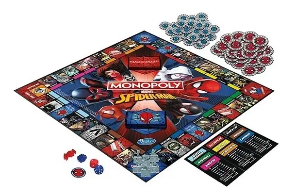 MONOPOLY EDICIÓN SPIDERMAN F3968 - 2