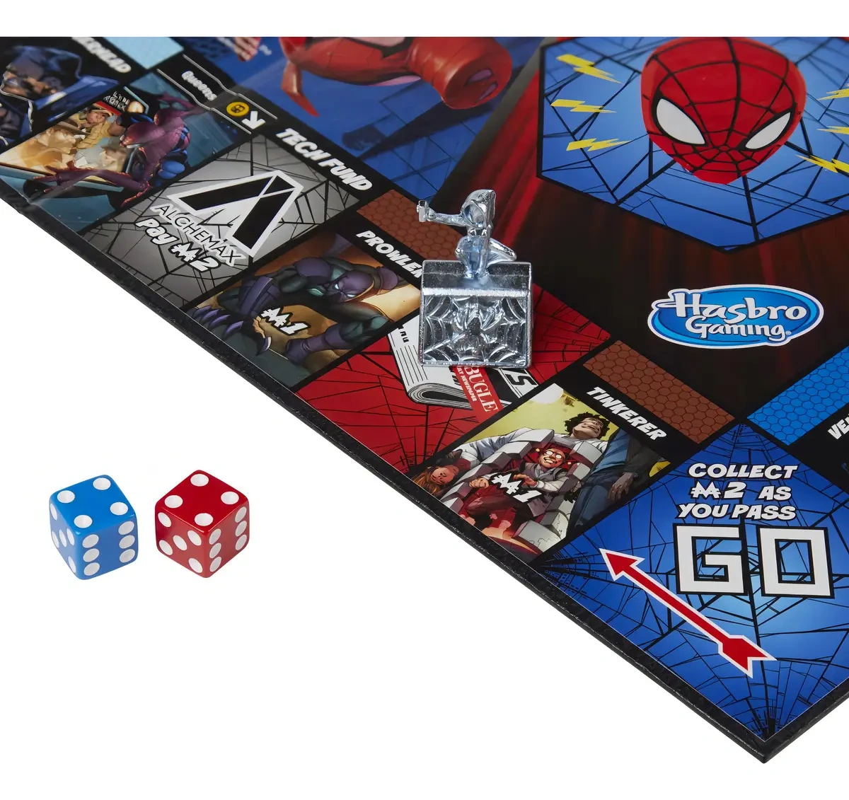 MONOPOLY EDICIÓN SPIDERMAN F3968 - 3