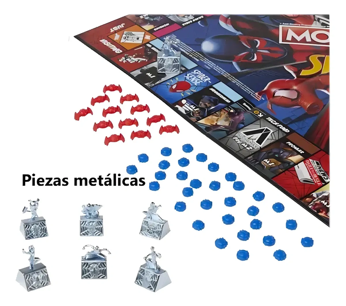 MONOPOLY EDICIÓN SPIDERMAN F3968 - 4