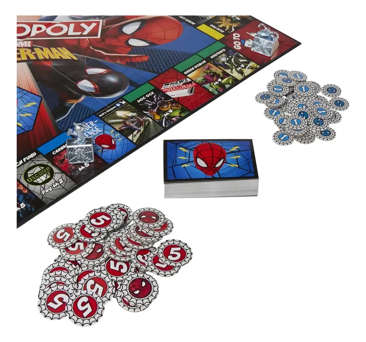 MONOPOLY EDICIÓN SPIDERMAN F3968 - 5