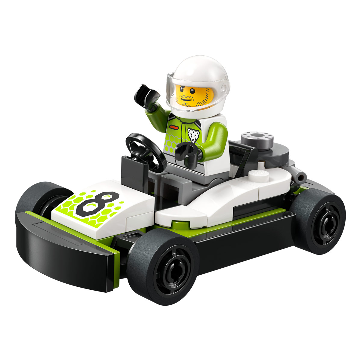 BLOQUES DE CONSTRUCCIÓN LEGO KART DE CARRERAS BOLSITA - 2