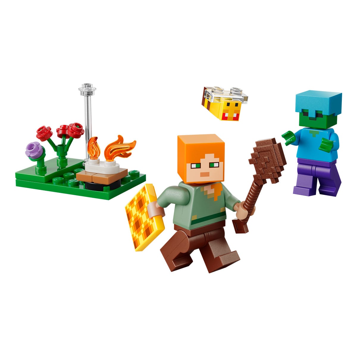 BLOQUES DE CONSTRUCCIÓN LEGO EL CONFLICTO DE ALEX EN LA HOGUERA BOLSITA - 2