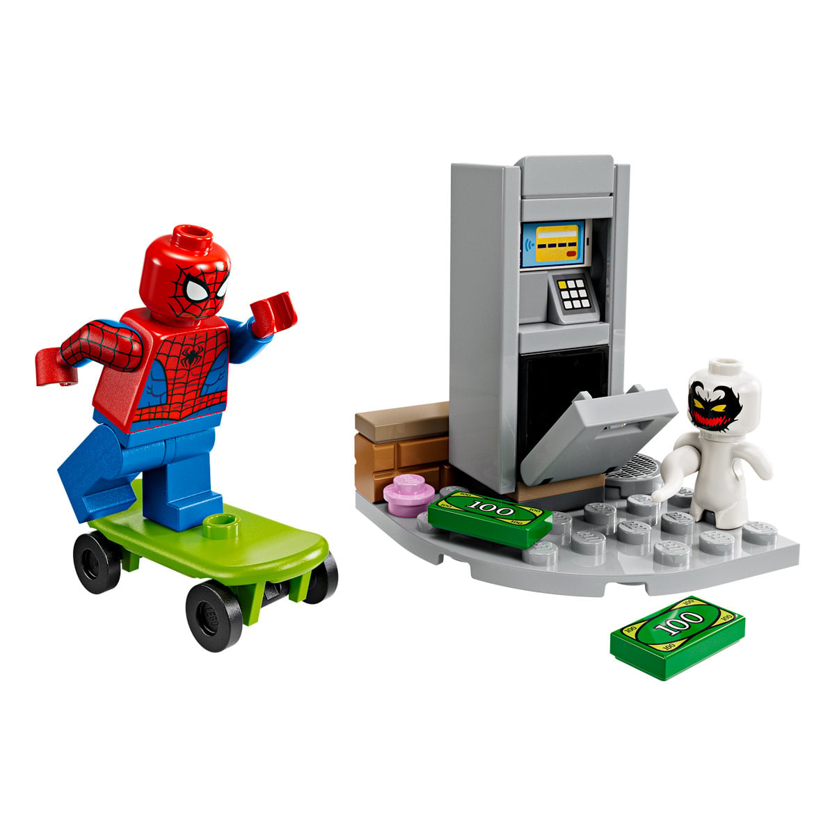 BLOQUES DE CONSTRUCCIÓN LEGO SPIDER MAN VS ROBO DEL ANTI VENOM BOLSITA - 2