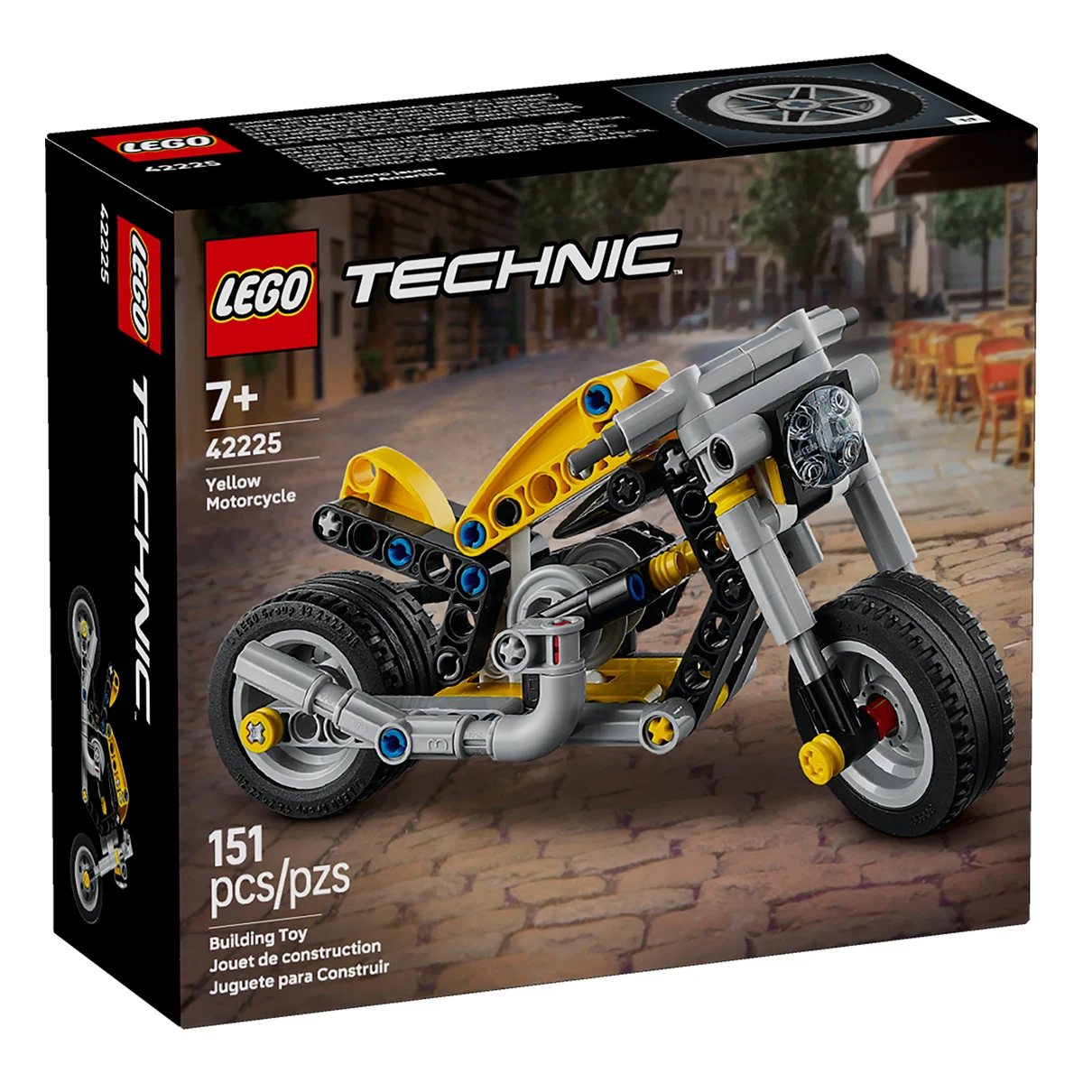 BLOQUES DE CONSTRUCCIÓN LEGO MOTO AMARILLA - 1