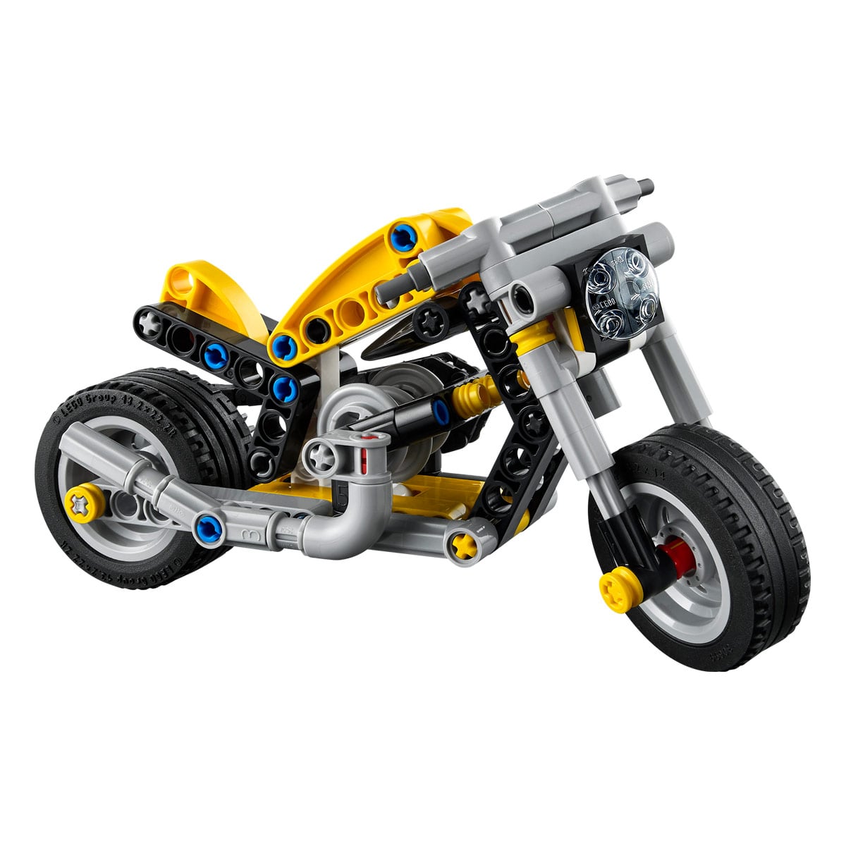 BLOQUES DE CONSTRUCCIÓN LEGO MOTO AMARILLA - 3