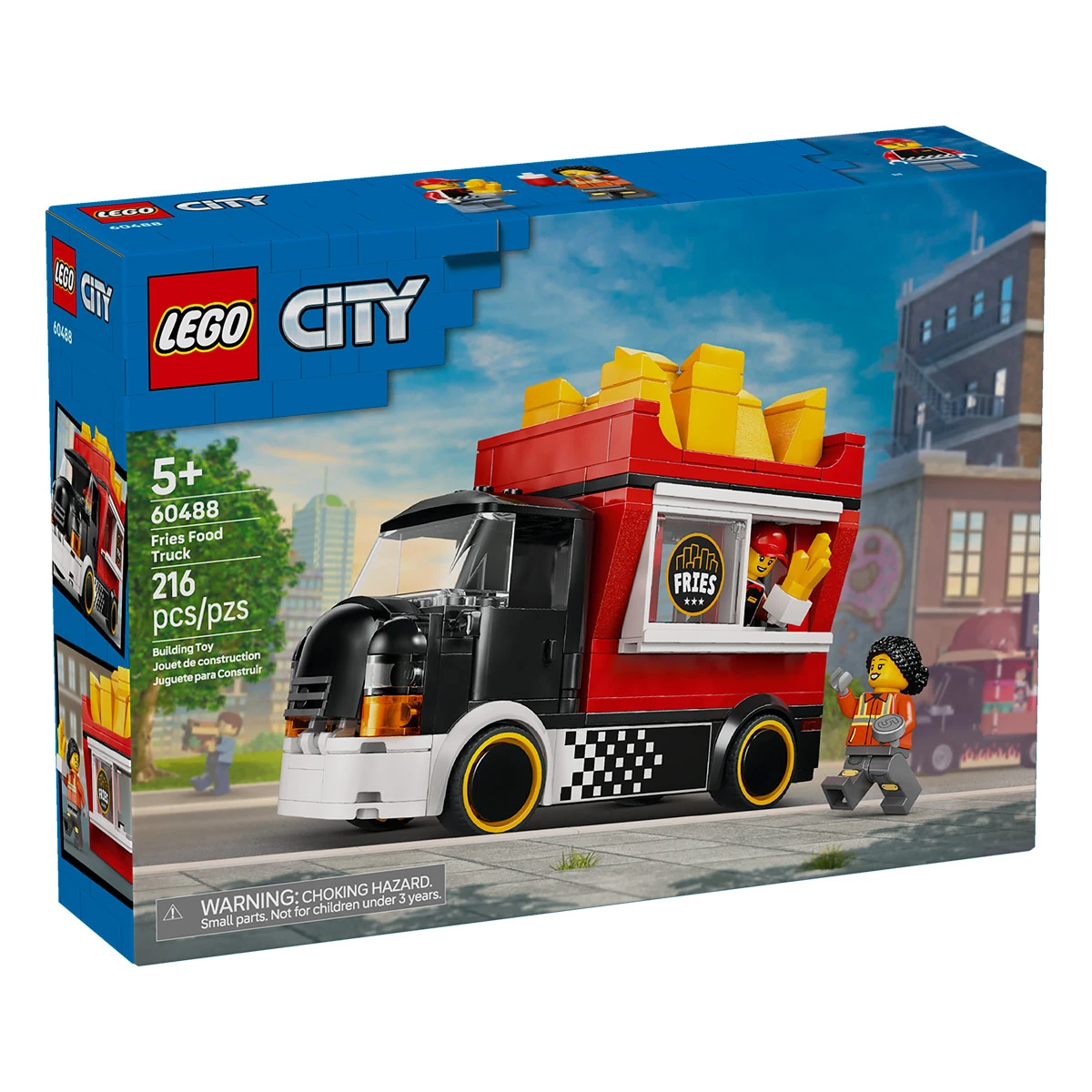 BLOQUES DE CONSTRUCCIÓN LEGO CAMIÓN DE PATATAS FRITAS - 1
