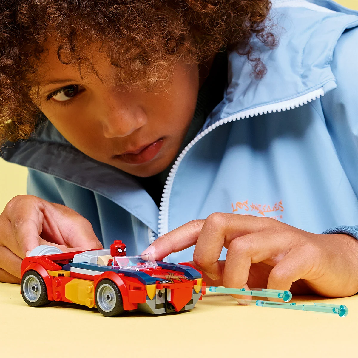 BLOQUES DE CONSTRUCCIÓN LEGO COCHE DE SPIDER MAN VS LOBEZNO VENOMIZADO - 2