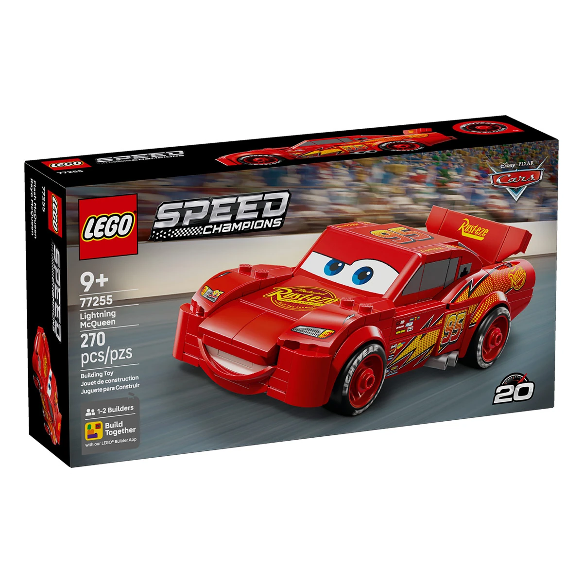 BLOQUES DE CONSTRUCCIÓN LEGO RAYO MCQUEEN - 1