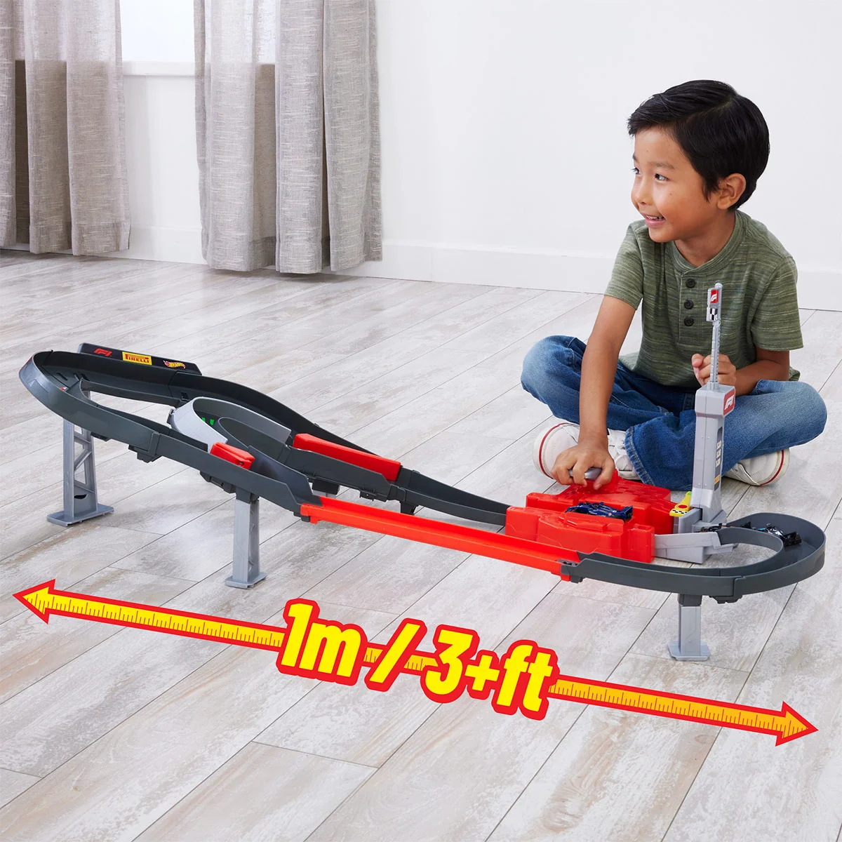 PISTA DE CARRERA HOT WHEELS WHEELS SPRINT F1 - 3
