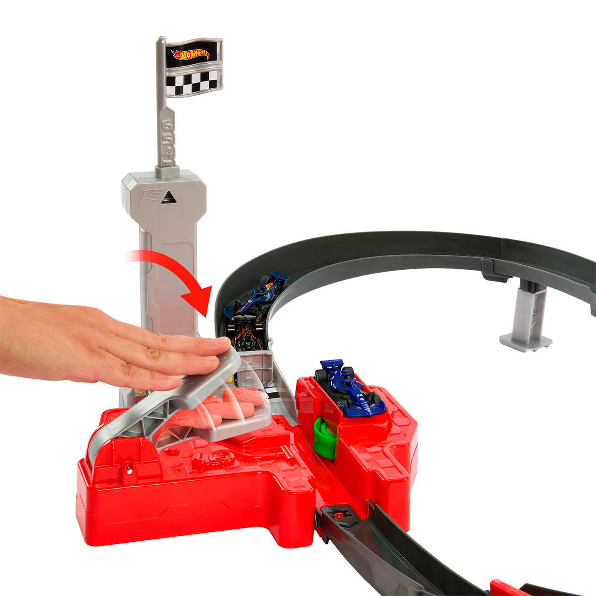 PISTA DE CARRERA HOT WHEELS WHEELS SPRINT F1 - 4