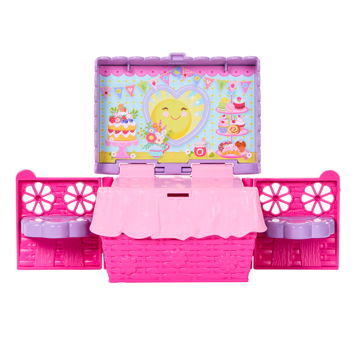 SET DE JUEGO BARBIE CHELSEA FIESTA DE TÉ CON MUÑECA CON ACCESORIOS - 6