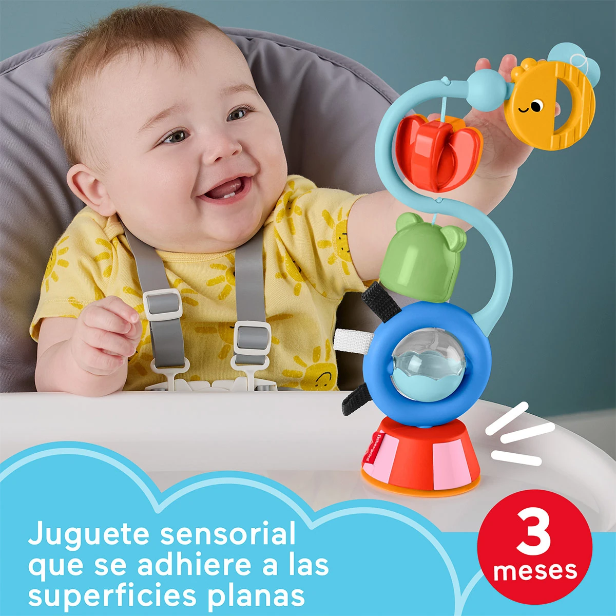 JUGUETE FISHER PRICE ANIMALITOS DE ACTIVIDADES PARA BEBÉS - 3