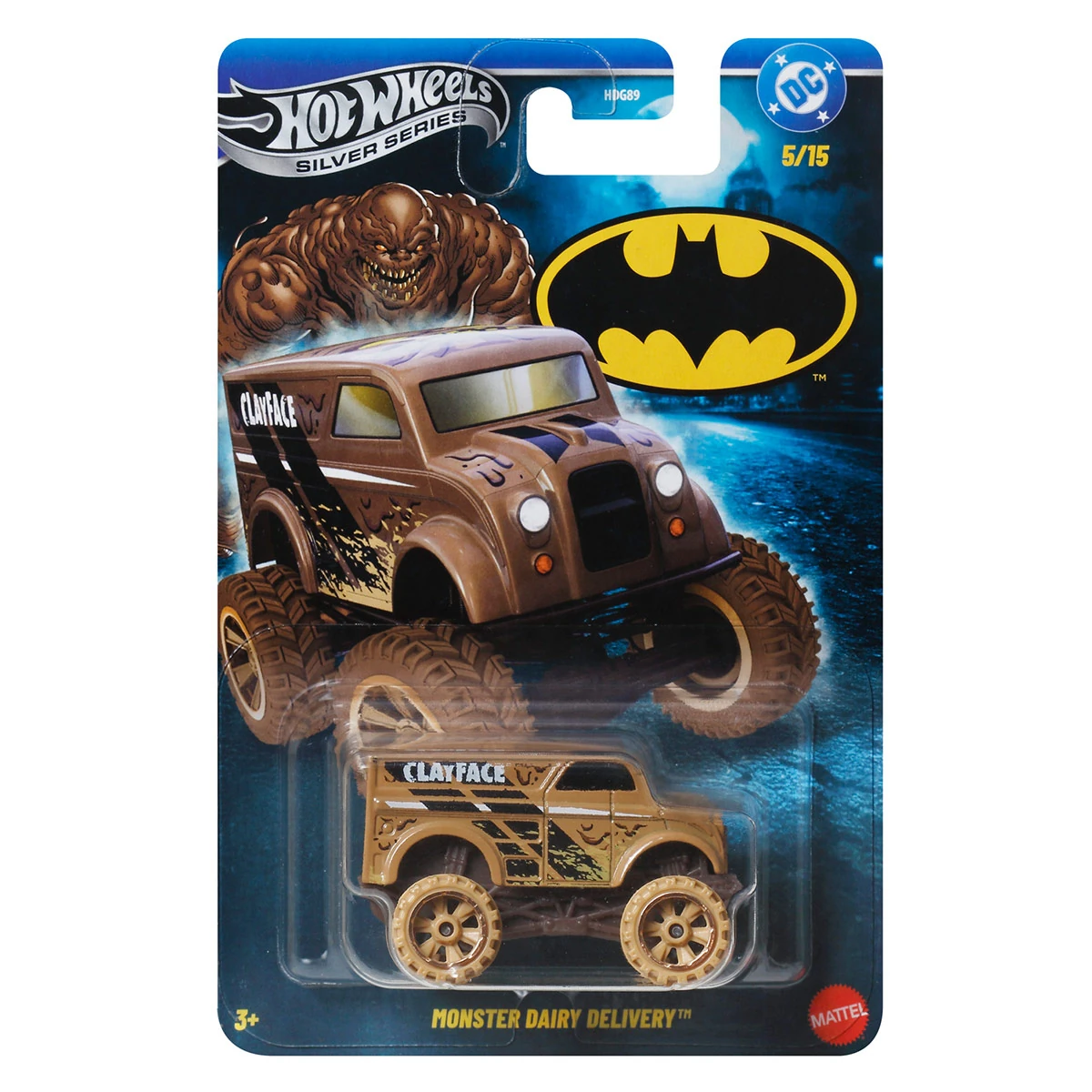 VEHÍCULO DE JUGUETE HOT WHEELS COLLECTOR AUTO BATMAN DE METAL A ESCALA 1:64 - 5
