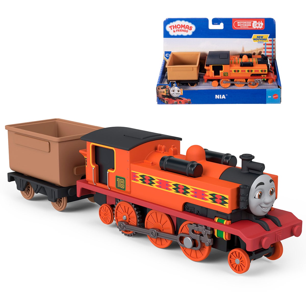 TREN THOMAS & FRIENDS MOTORIZADA SORPRESA MATTEL - 5