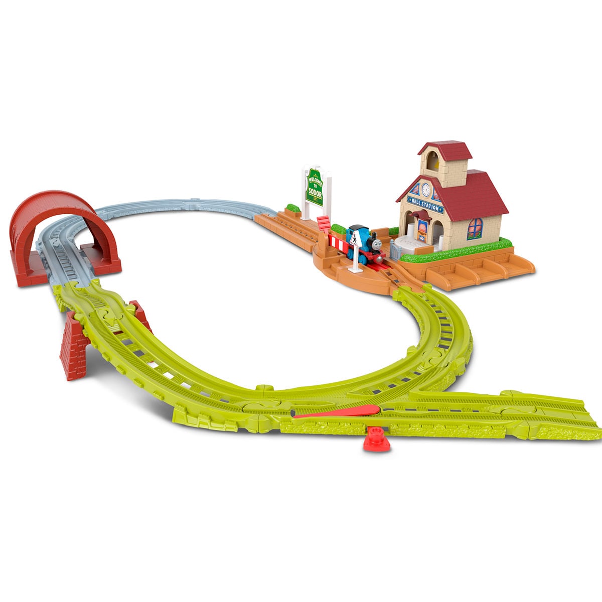 SET PISTA TREN THOMAS & FRIENDS BELL STATION FISHER PRICE - 2