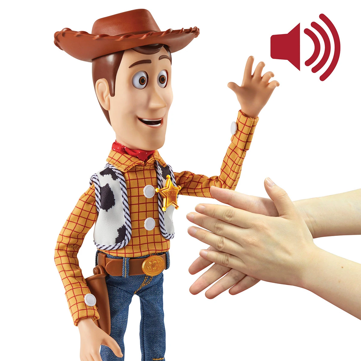 WOODY ANIMATRÓNICO PIXAR TOY STORY FIGURA 41 CM - 3