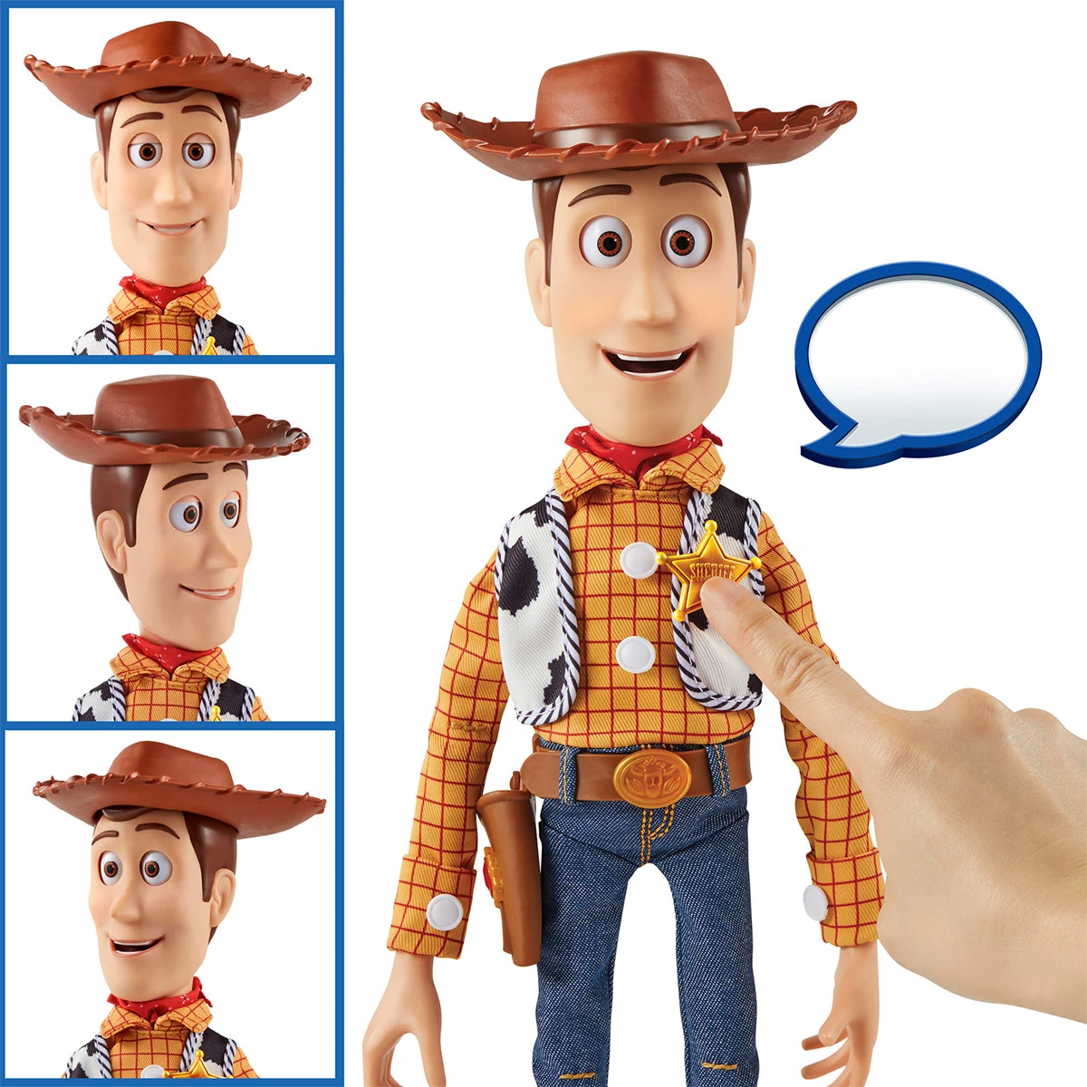 WOODY ANIMATRÓNICO PIXAR TOY STORY FIGURA 41 CM - 4