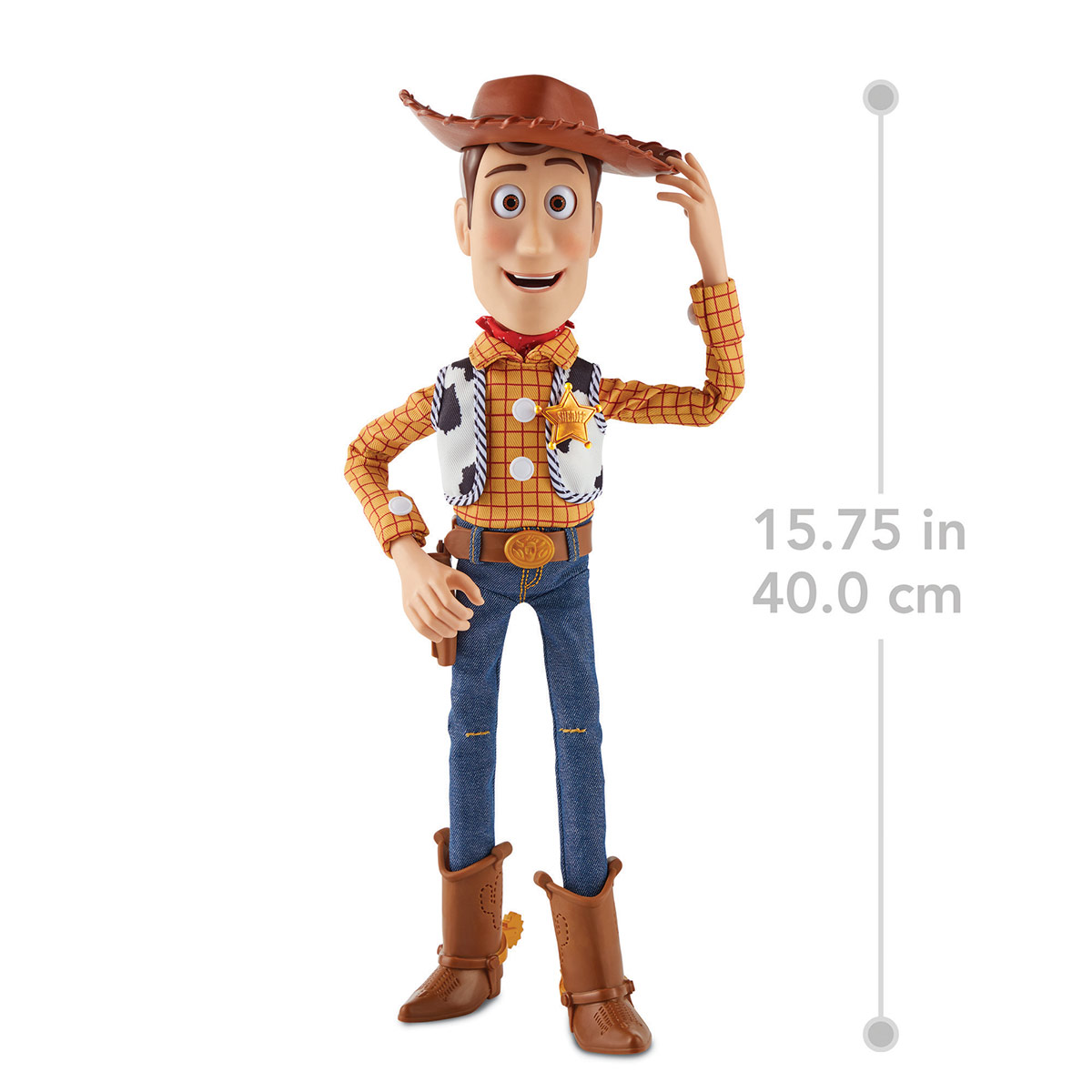 WOODY ANIMATRÓNICO PIXAR TOY STORY FIGURA 41 CM - 5