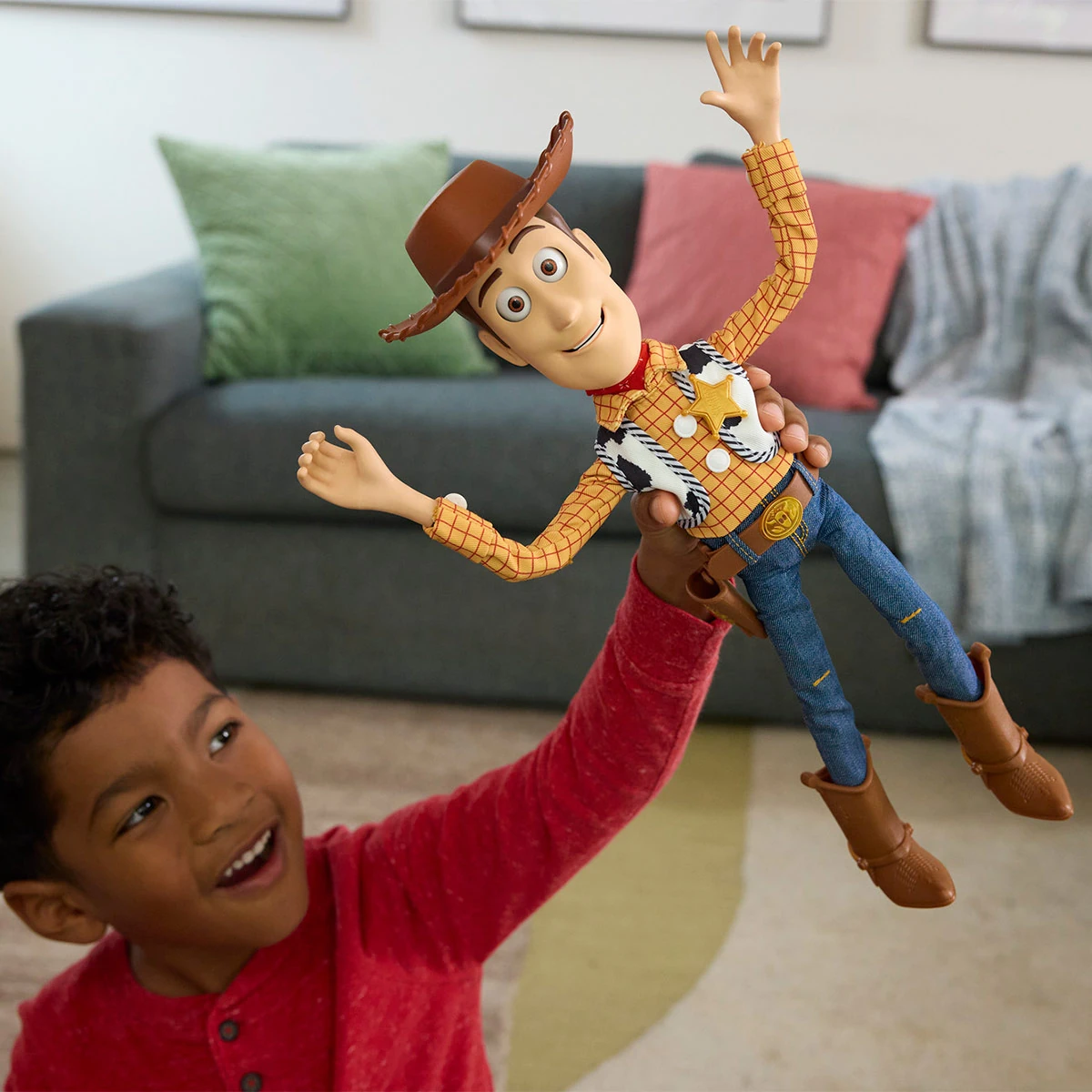 WOODY ANIMATRÓNICO PIXAR TOY STORY FIGURA 41 CM - 8