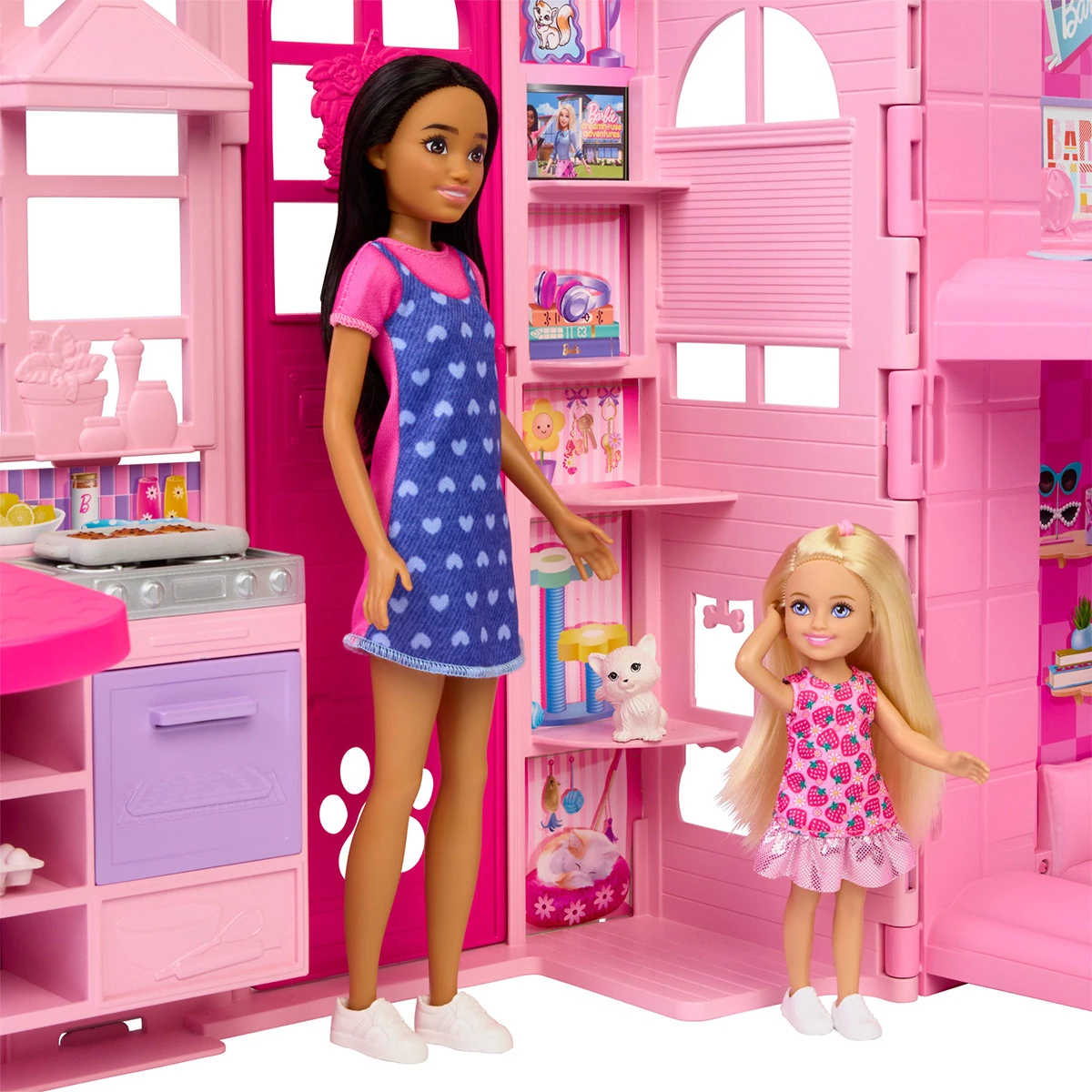 SET DE JUEGO BARBIE DREAM LAND CASA GLAM CON MUÑECA - 7