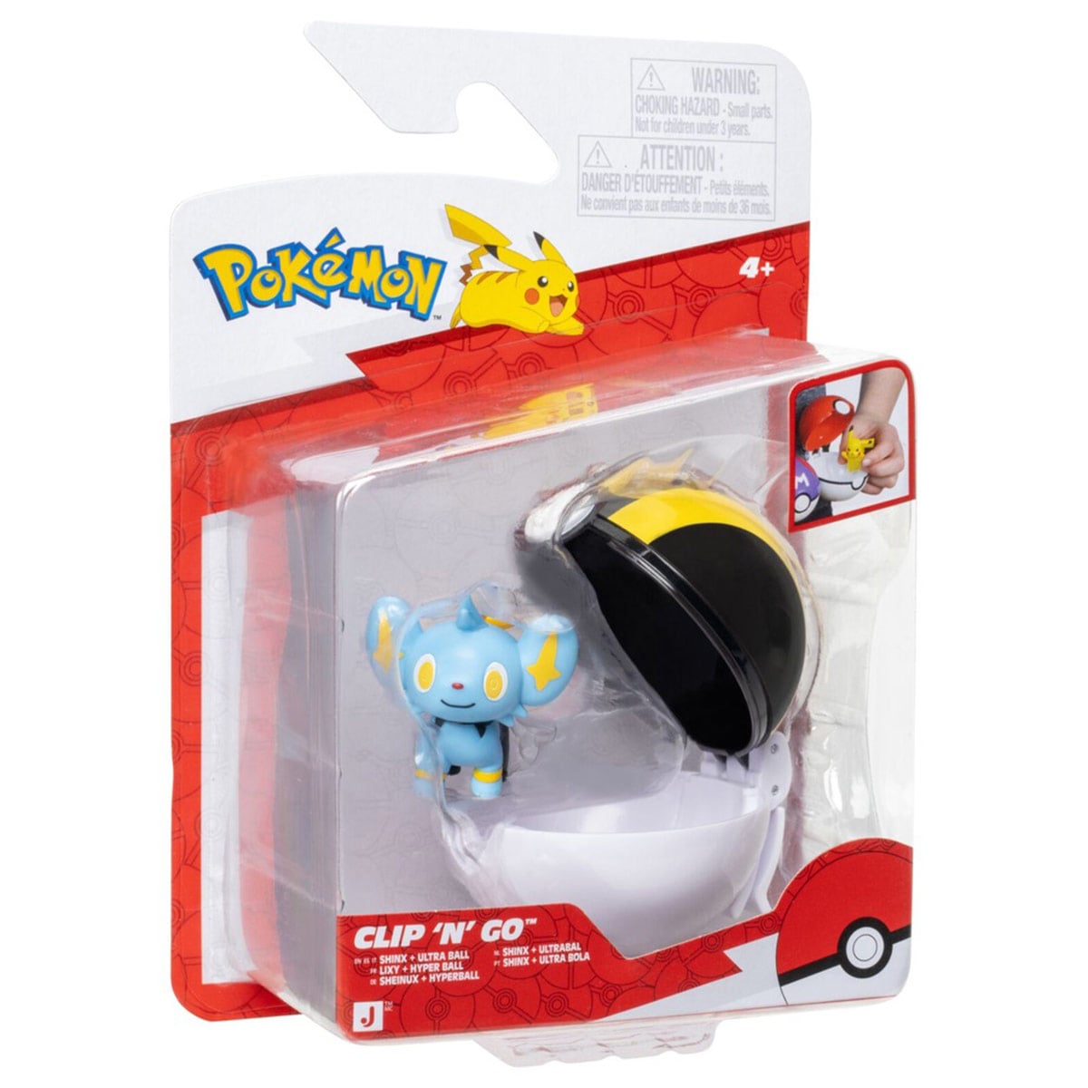 POKÉBOLA POKÉMON CON FIGURA SWABLU PKW4604 - 1