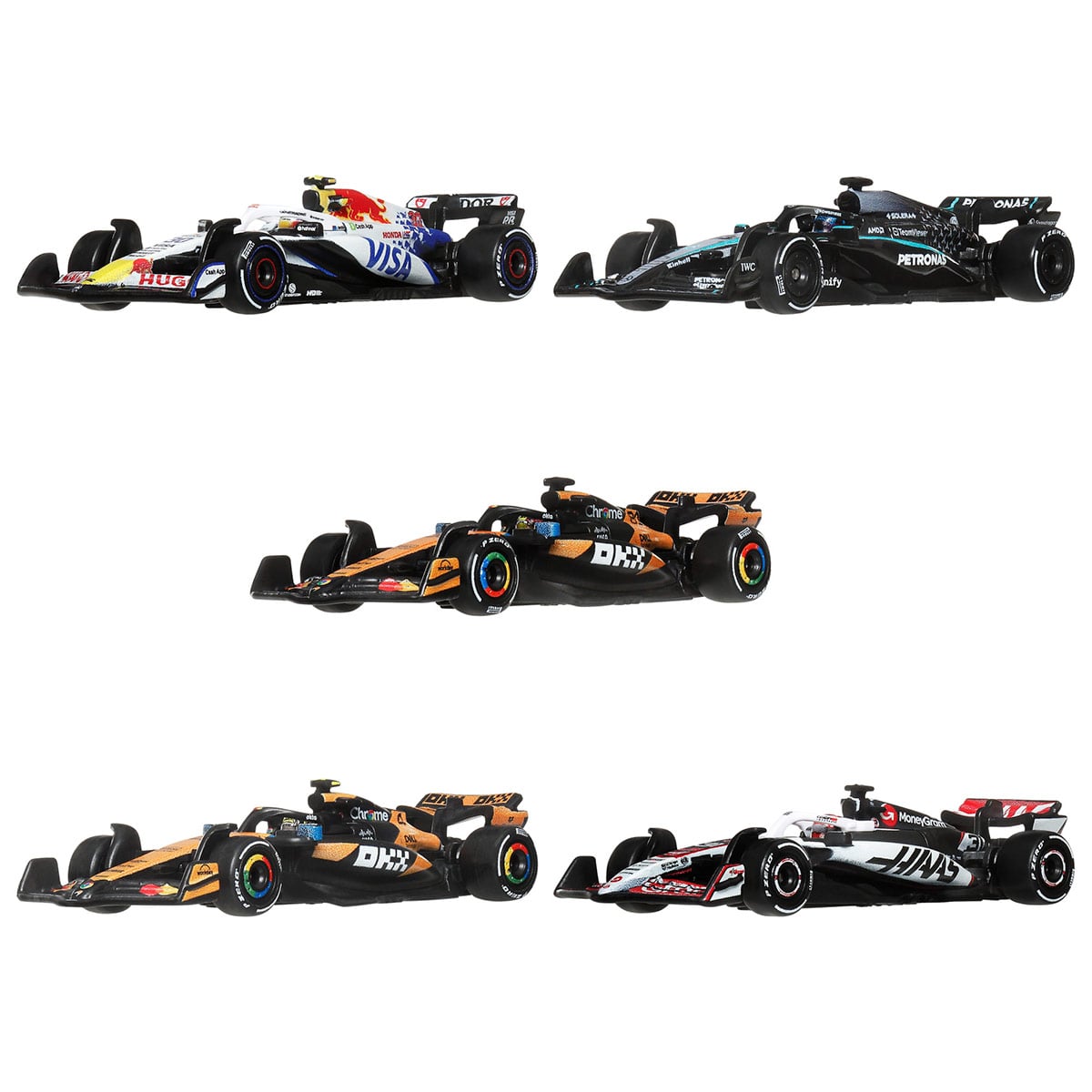 AUTO HOT WHEELS F1 FORMULA 1 PREMIUM COLECCIONABLE 1:64 METAL REAL RIDERS - 1