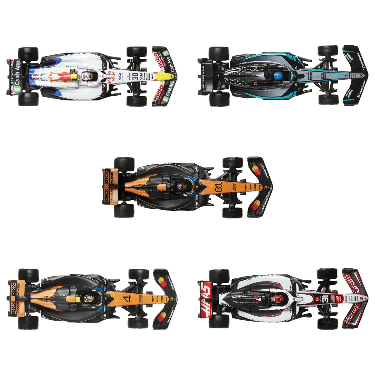 AUTO HOT WHEELS F1 FORMULA 1 PREMIUM COLECCIONABLE 1:64 METAL REAL RIDERS - 2