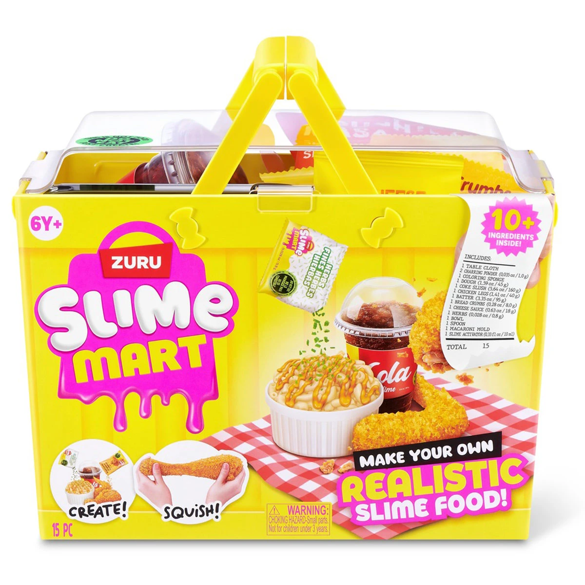 SET DE JUEGO SLIME MART FAST FOOD - 2