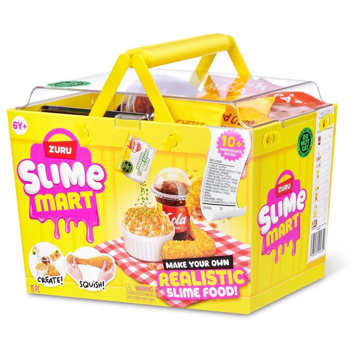 SET DE JUEGO SLIME MART FAST FOOD - 4