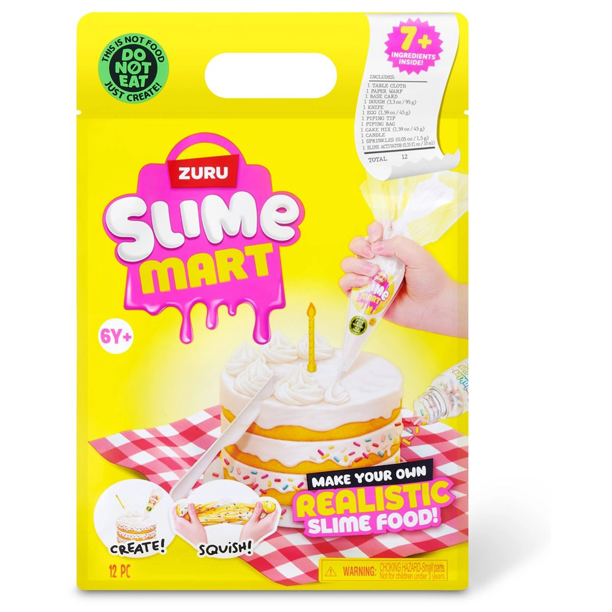SET DE JUEGO SLIME MART TORTA DE CUMPLEAÑOS - 2