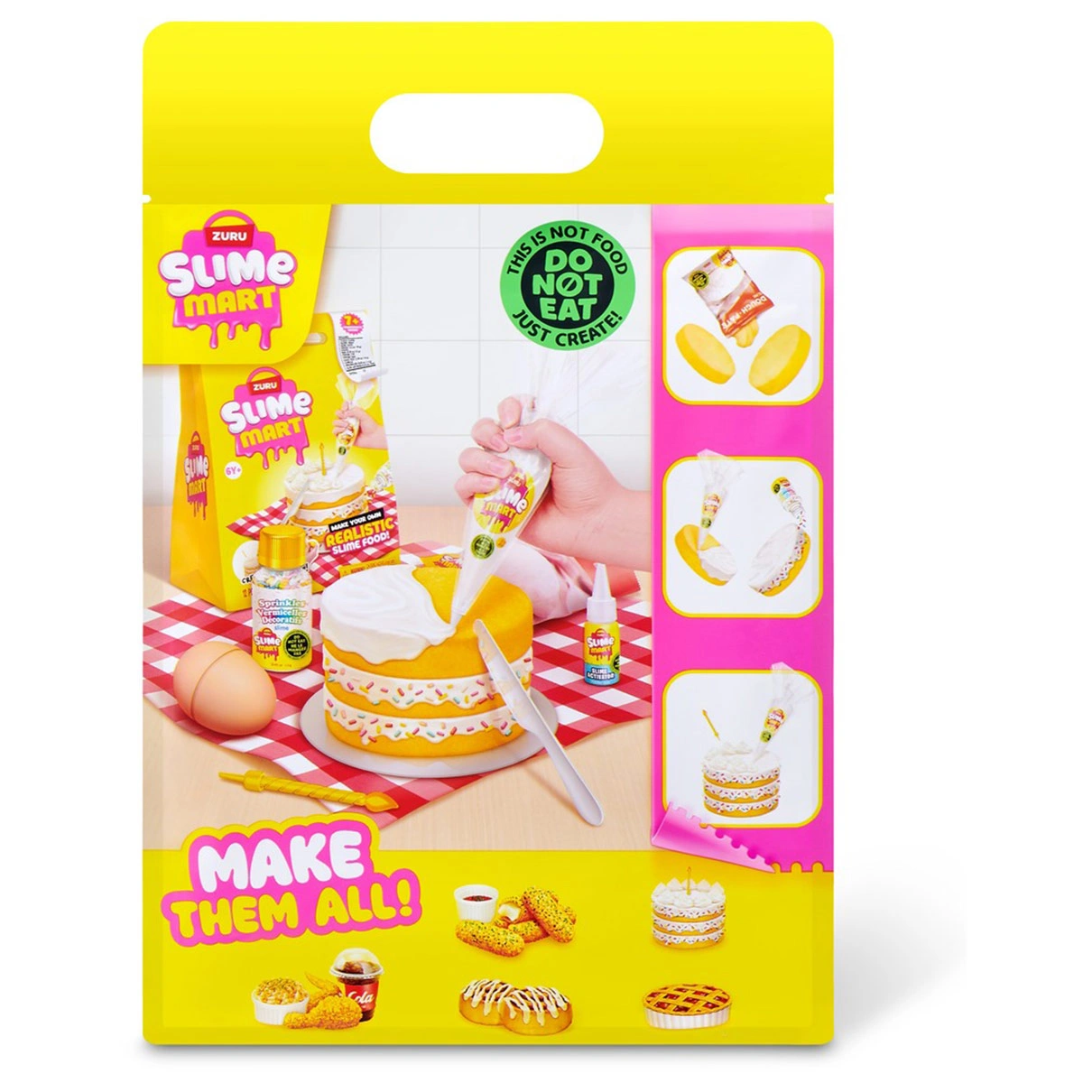 SET DE JUEGO SLIME MART TORTA DE CUMPLEAÑOS - 3