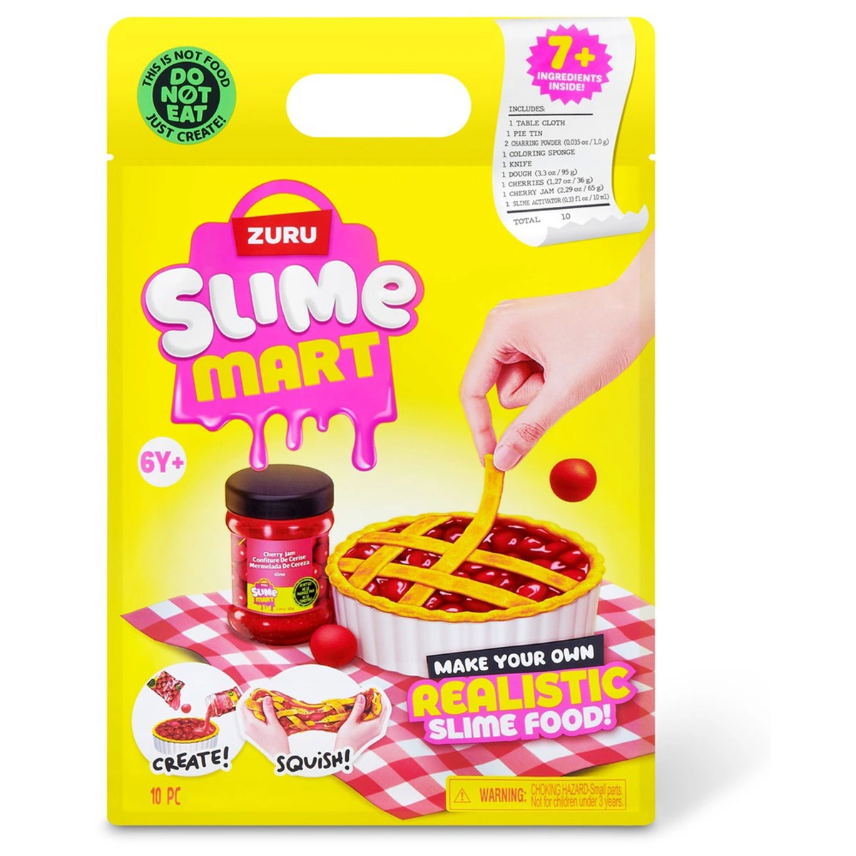 SET DE JUEGO SLIME MART TARTA DE CEREZAS - 2