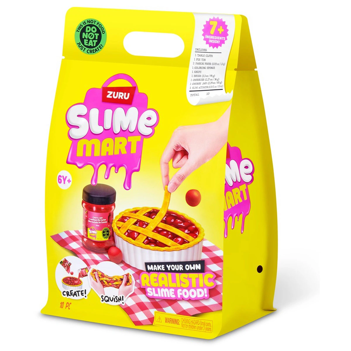 SET DE JUEGO SLIME MART TARTA DE CEREZAS - 4