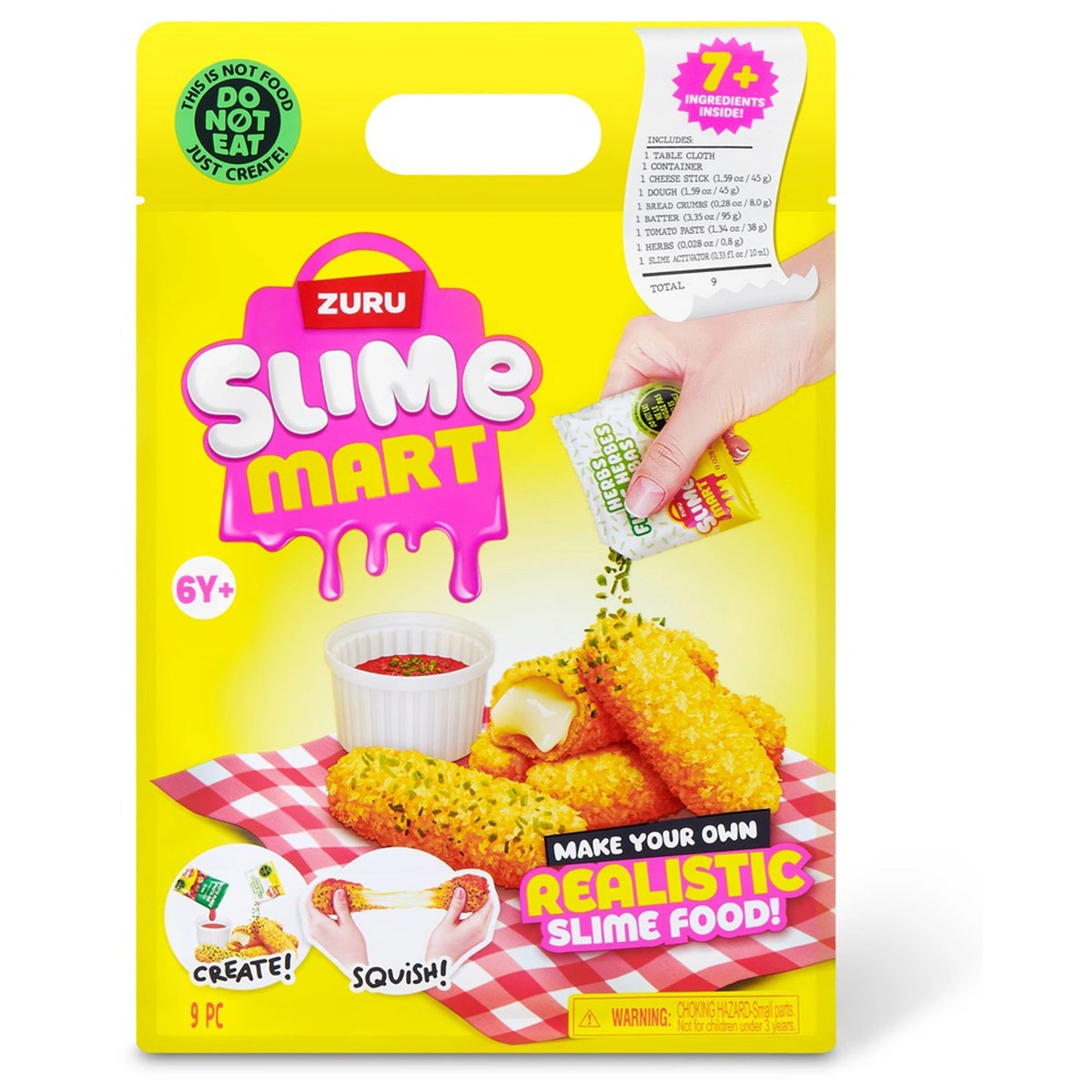SET DE JUEGO SLIME MART PALITOS DE QUESO - 2