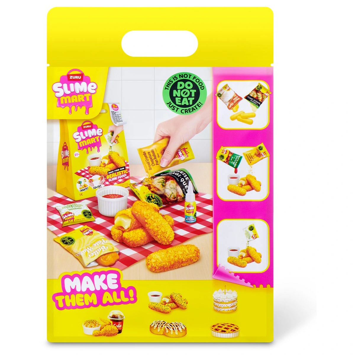 SET DE JUEGO SLIME MART PALITOS DE QUESO - 3