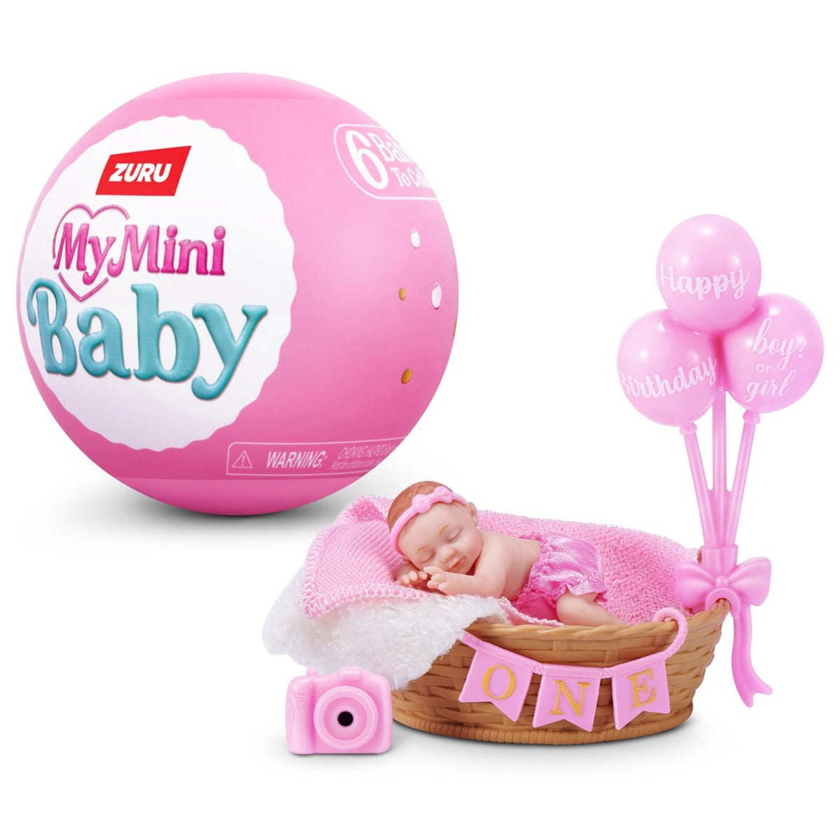 CÁPSULA SORPRESA MY MINI BABY MINI BEBE CUMPLEAÑOS - 5