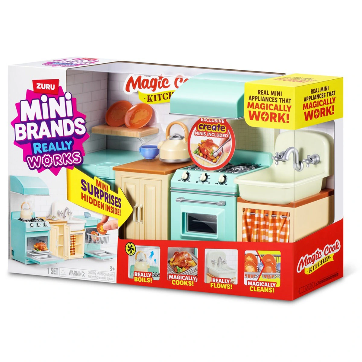 SET DE JUEGO MINI BRANDS MAGIC COOK - 3