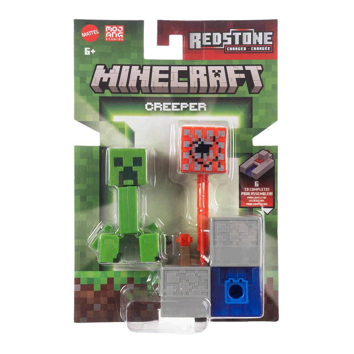 FIGURA DE ACCIÓN MINECRAFT VANILLA CREEPER - 1