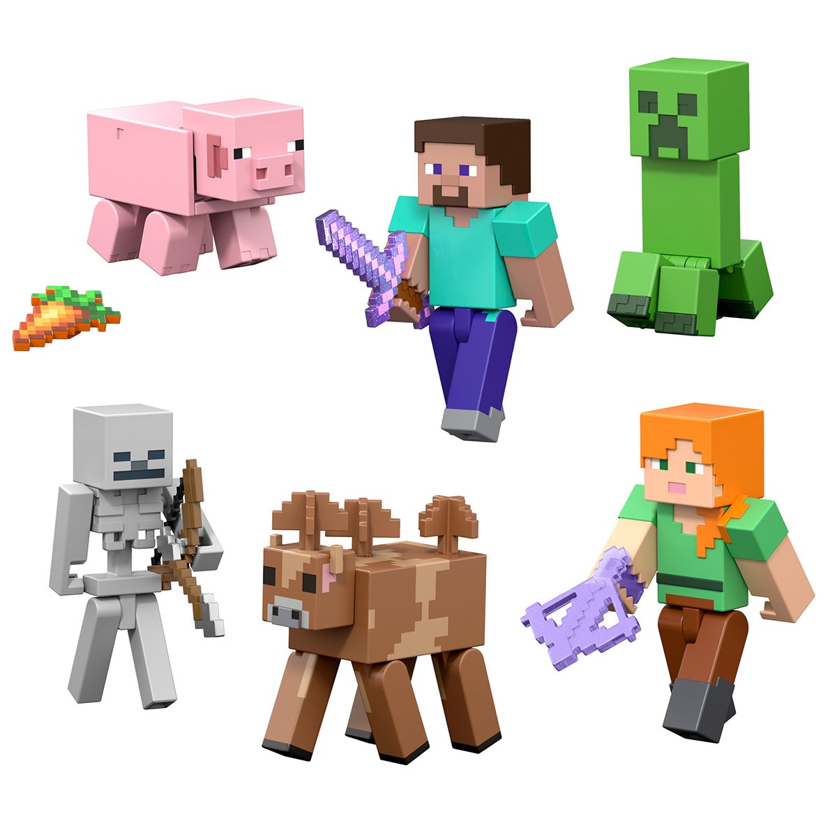 FIGURA DE ACCIÓN MINECRAFT VANILLA CREEPER - 4