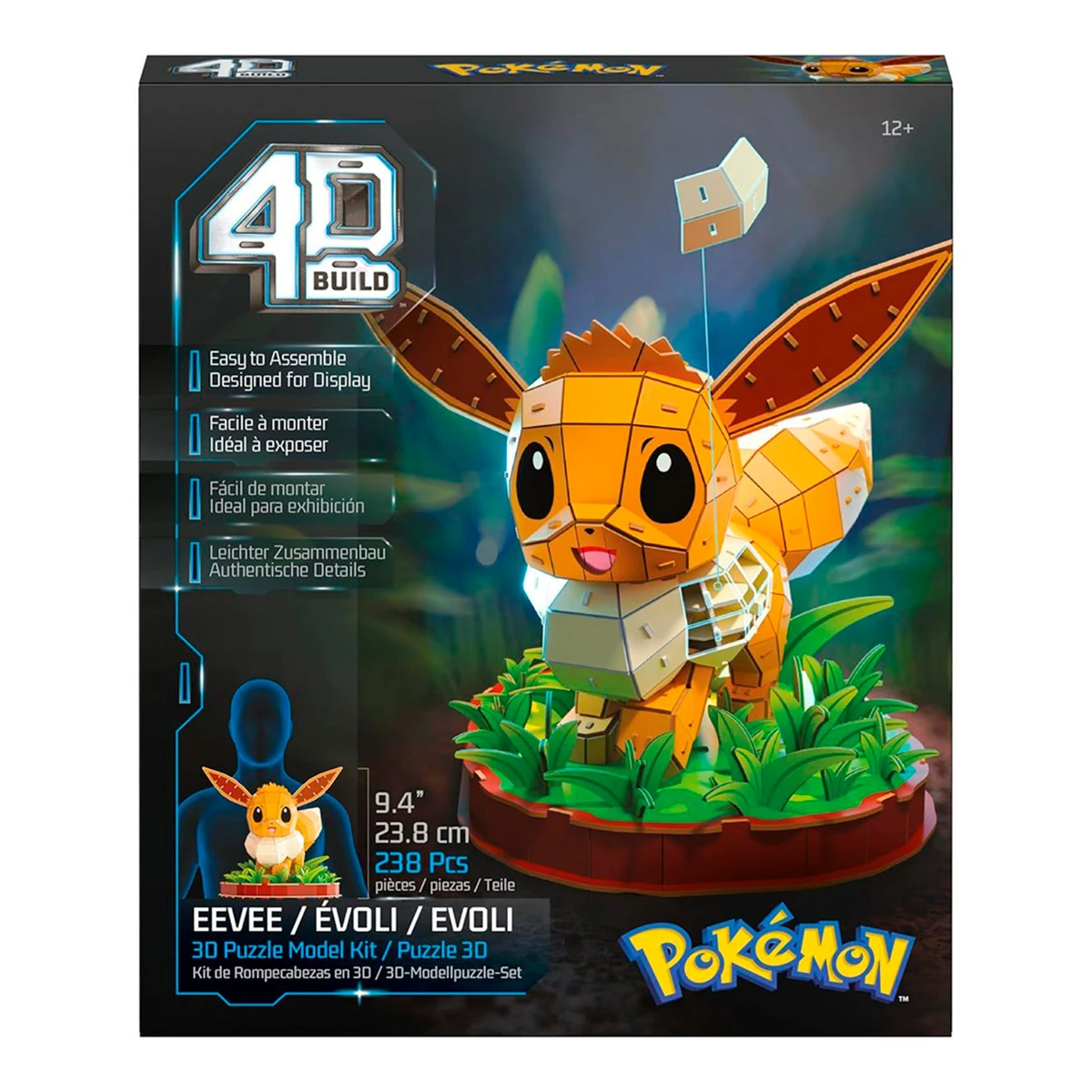 ROMPECABEZAS 4D BUILD EEVEE POKÉMON - 6