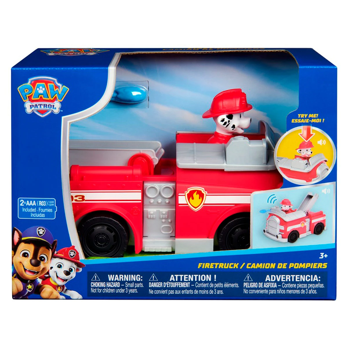 VEHÍCULO DE JUGUETE PAW PATROL CAMIÓN DE BOMBEROS - 2