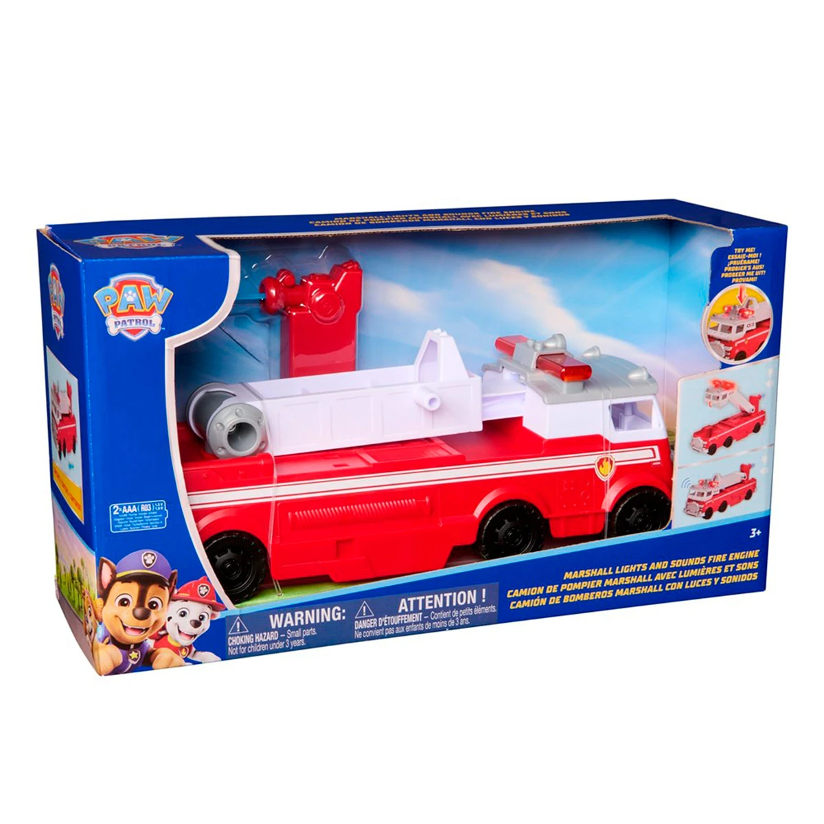VEHÍCULO DE JUGUETE PAW PATROL CAMIÓN DE BOMBEROS GRANDE - 7